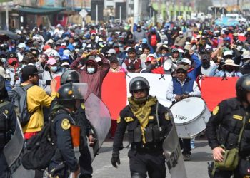 Protestas Perú.