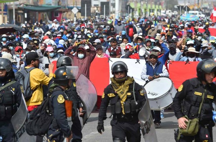 Protestas Perú.