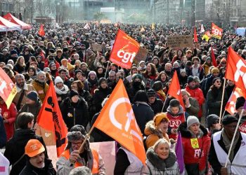 Protestas por pensiones en Francia