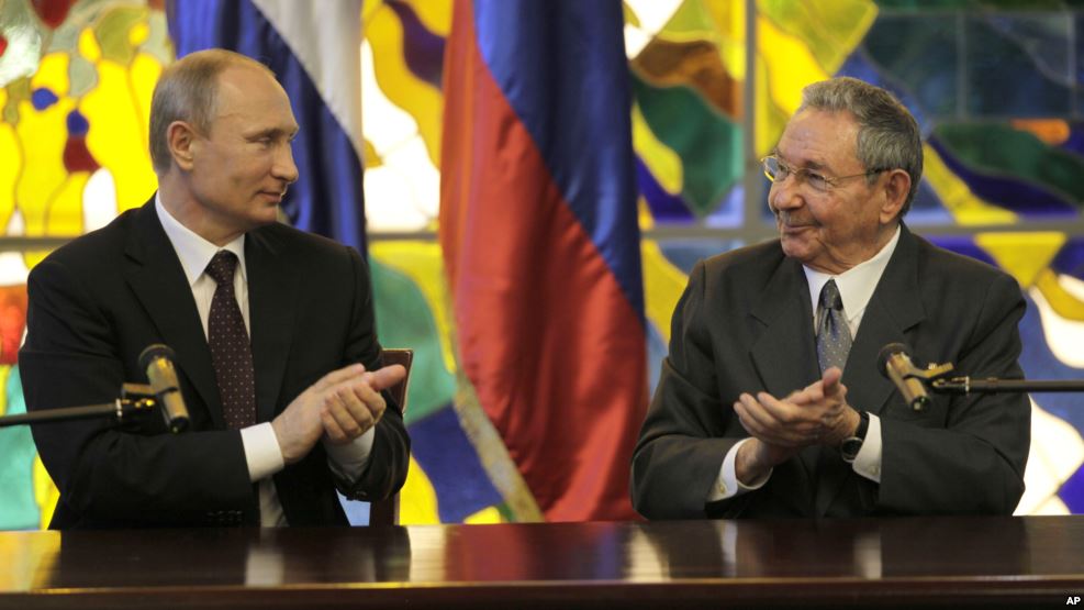 putin y raúl