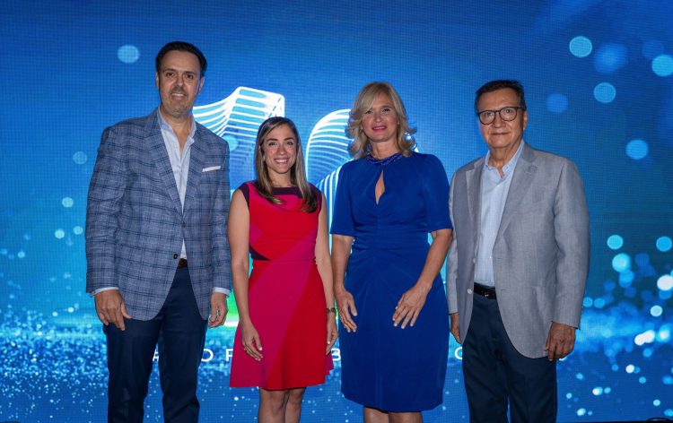 Ramsés Atallah, María Esperanza Haché, Mónika Despradel y Luis Rojas. | Fuente externa.