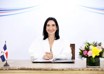 La primera dama de República Dominicana, Raquel Arbaje de Abinader.