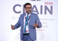 Raúl Hernández durante su conferencia magistral en el Clain 2026.