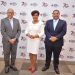 La superintendente de Seguros, Josefa Castillo y el presidente de Cadoar, Miguel Villaman, acompañaron a los ejecutivos de CUNA Mutual Group durante la celebración de su 70 aniversario.