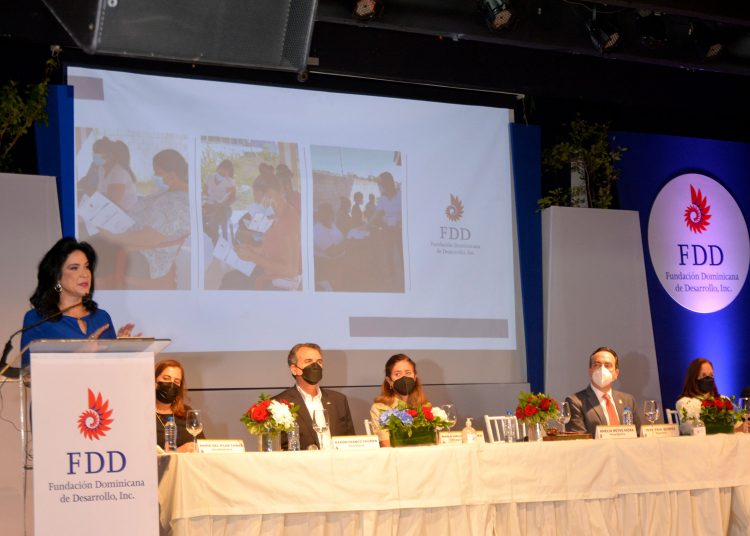 Celebración de la asamblea 55 de la Fundación Dominicana de Desarrollo (FDD). | Lésther Álvarez
