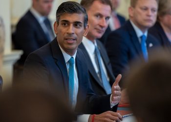 El ministro británico, Rishi Sunak. | Fuente externa.