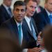 El ministro británico, Rishi Sunak. | Fuente externa.