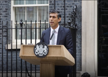El primer ministro británico, Rishi Sunak. | Fuente externa.
