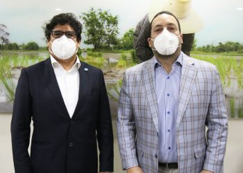 Rodrigo Castañuela y Carlos José Then