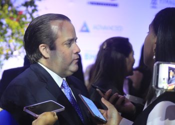 El ministro José Ignacio Paliza habló durante la feria "Expo Mercado de Valores 2023. | Ronny Cruz.