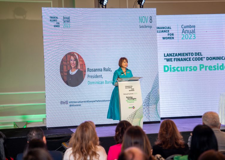 Presidenta ejecutiva de la Asociación de Bancos Múltiples de la República Dominicana (ABA), Rosanna Ruiz. | Fuente externa.