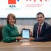 Rosanna Ruiz y Samuel Ramiěrez, presidentes de ABA y Adofintech. | Fuente externa.