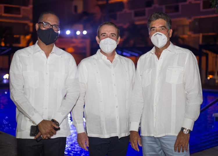 Ruben Caraballo, Jorge Puente y Carlos Medrano