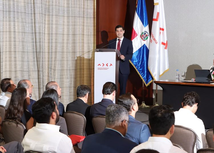 Samuel Ramírez Garip, durante su discurso. - Fuente externa.