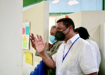 El secretario general de la Liga Municipal Dominicana  (LMD), Víctor D'Aza.