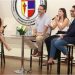 Gilberto Morillo, Nashla Bogaert y David Maler. - Fuente externa.