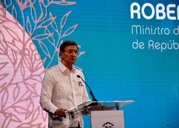 Ministro de Relaciones Exteriores, Roberto Álvarez. | Lesther Álvarez.