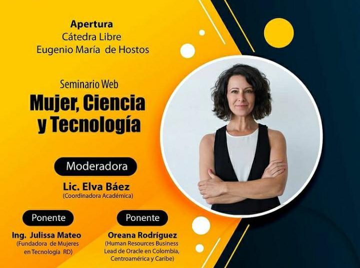 Seminario web Mujer, ciencia y tecnología. Uniremhos
