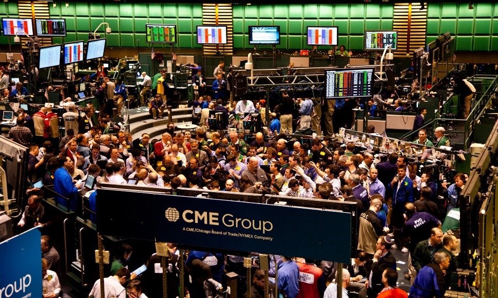 sesión de operaciones del nymex.