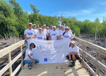Siembra de Manglares Playa Macao por el hotel Dreams Macao Punta Cana. | Fuente externa.
