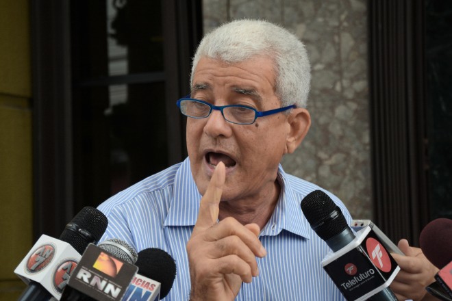 Sigfrido Cabral, presidente de la Asociación de Jubilados y Envejecientes.