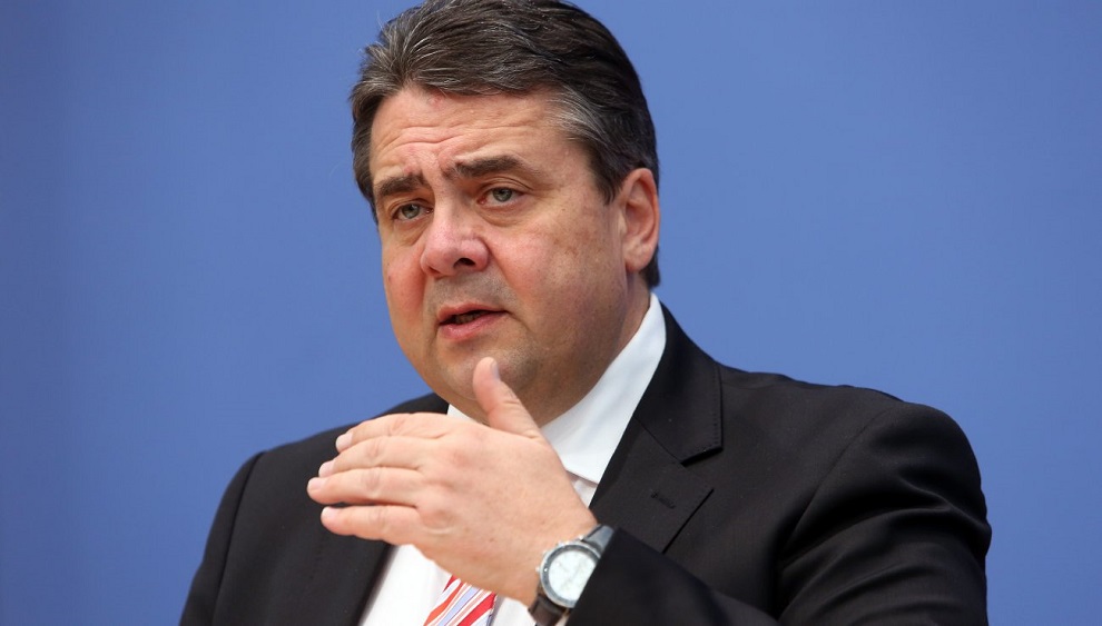 sigmar gabriel, ministro alemán de relac ext