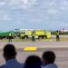 Simulacro de emergencia aérea realizado en el Aeropuerto de Punta Cana durante la Semana de la Seguridad Operacional.