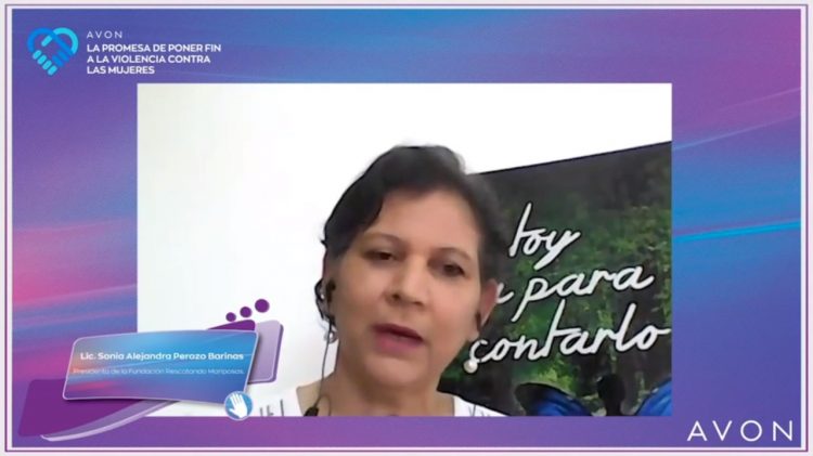 Sonia Alejandra Perozo Barinas, presidenta de la Fundación Rescatando Mariposas.