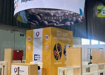 Estand dominicano en 'Specialty Coffee 2024'. - Fuente externa.