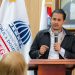 Steven Baldera, coordinador general de proyectos del Banco Agrícola, destacó el compromiso institucional con la recuperación y fortalecimiento de la matriz productiva de los municipios de Palenque y Nizao.