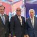 Steven Puig, Jairon Severino y Luis Molina Achécar durante el encuentro donde se hizo el anuncio.