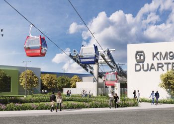 La línea 3 del Teleférico de Santo Domingo se construirá en Santo Domingo Oeste con una inversión de cerca de US$250 millones y tendrá una capacidad entre los 4 mil a 6 mil pasajeros por hora.