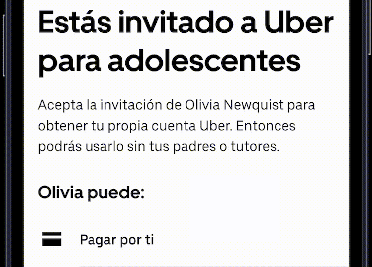 La app de Uber revela que los destinos más frecuentes para los viajes de los adolescentes son especialmente hacia los colegios, centros deportivos o recreativos.