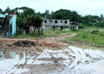 Terreno en el que será construida la circunvalación de Los Alcarrizos. | Fuente externa.