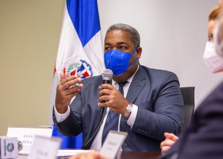 El coordinador del Gabinete de Políticas Sociales del Gobierno, Tony Peña Guaba.