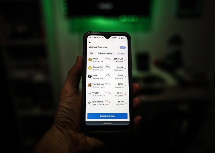 Transacciones criptomonedas
