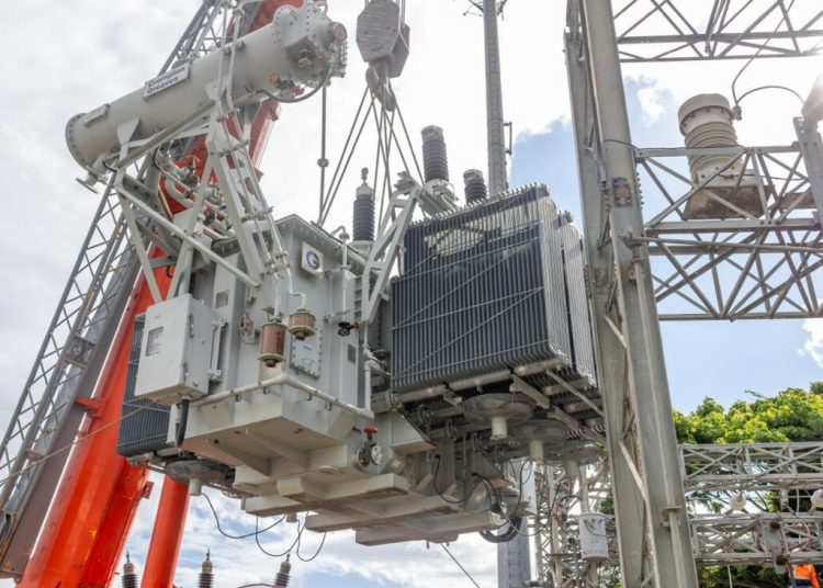 La capacidad de la subestación fue ampliada de 22.4 a 30 MVA.