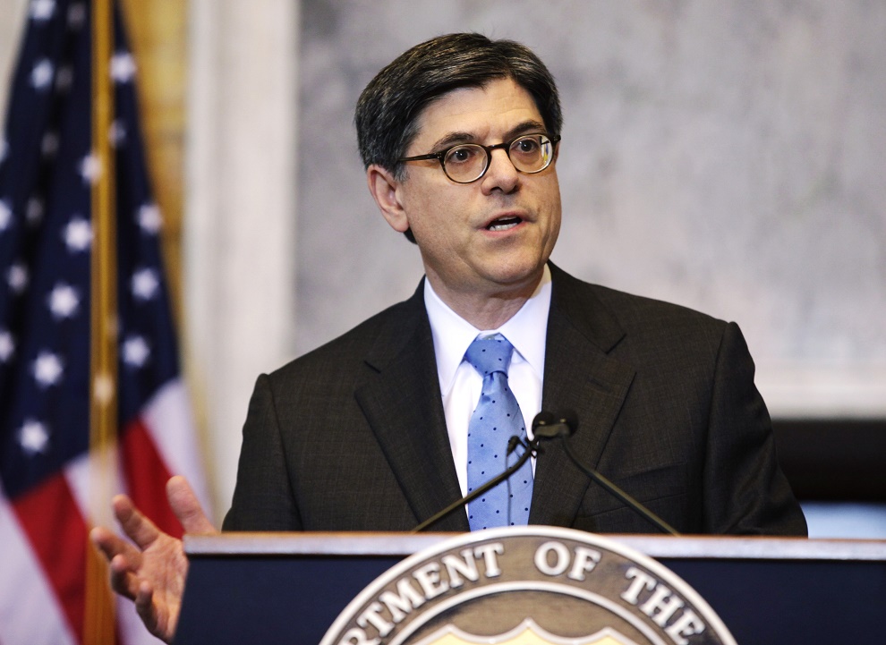 treasury secretary jack lew