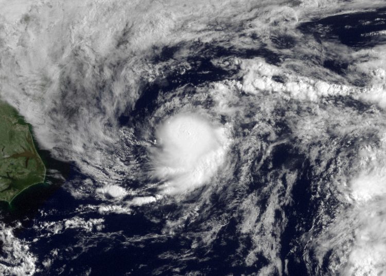 Depresión tropical. - Fuente externa.