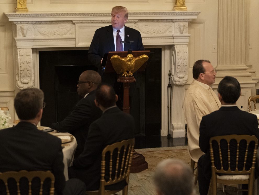 trump celebrates ramadan with white house iftar