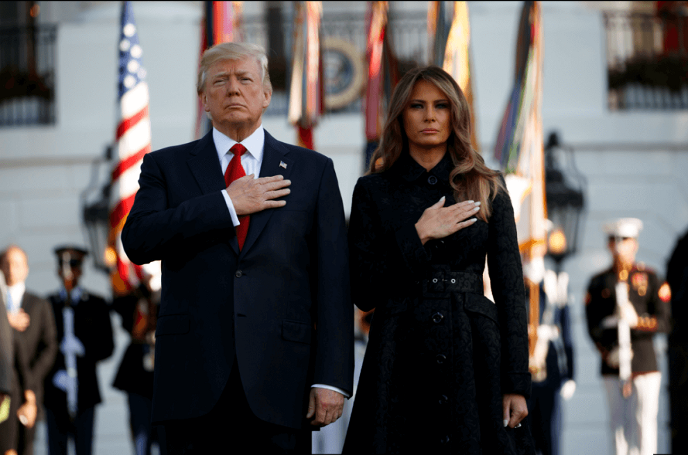trump y melania