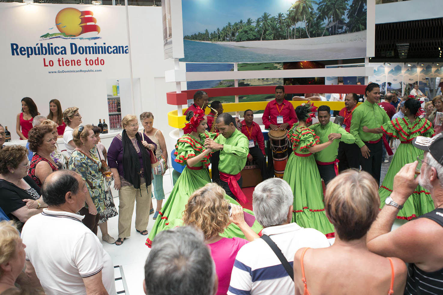 El turismo es el principal generador de divisas de la República Dominicana, por lo que la promoción del país en el exterior es constante.