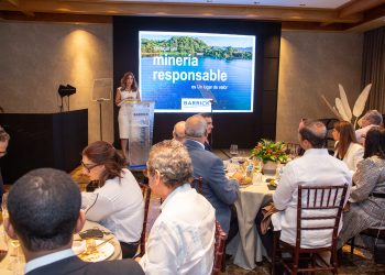 Juana Barceló, presidenta de Barrick Pueblo Viejo. | Cortesía