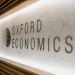 Las perspectivas económicas de Oxford Economics se dividieron en tres grandes bloques de la economía global, Estados Unidos, Europa y China.- Fuente externa.