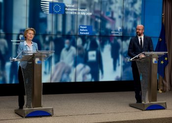 Ursula Von der Leyen y Charles Michel