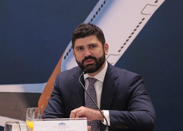 El viceministro de Zonas Francas y Regímenes Especiales del Ministerio de Industria, Comercio y Mipymes (MICM), Carlos Guillermo Flaquer.