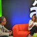 Vielka Polanco, directora ejecutiva del CASFL, entrevistada por el periodista Gustavo Olivo, en el programa “A partir de ahora”, que se transmite por Acento TV.