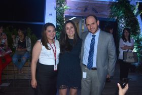 virginia henríquez, carolina pichardo y edgar del toro