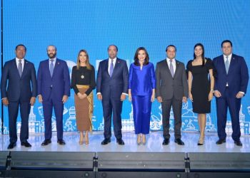 Ysidro García, Francisco Elías, Sofía Antor, Samuel Pereyra, Noelia García de Pereyra, José Manuel Almonte, Fraisys Moronta y Fernando Mir.