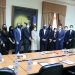 Visita de cortesía al presidente de la República, Luis Abinader, por parte de la directiva de ANJE.